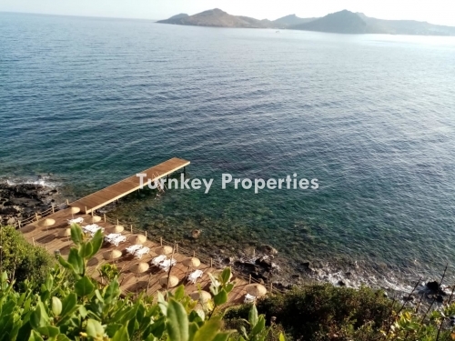 Seafront 2+1 Apartment for Sale in Yalikavak, Panoramic Sea View, Shared Pool