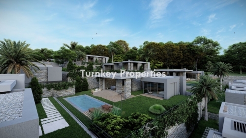 Luxury Villas for Sale in Yalikavak with Unique Panoramic Sea Views and Private Pools