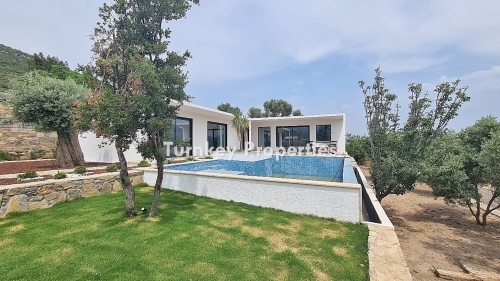 Brand New Detached Villa for Sale in Bodrum, Kizilagac, Single-Story Luxury Living with Private Pool and Spacious Garden