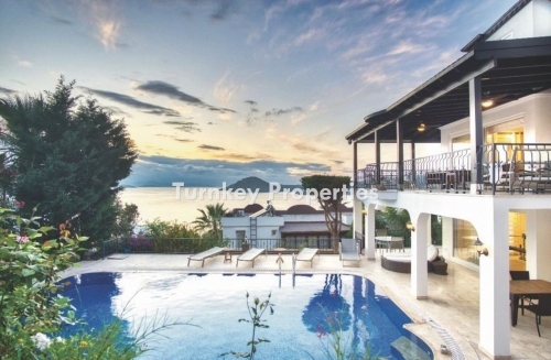 Breathtaking Sea View Luxury Villa with Private Pool for Sale in Yalikavak