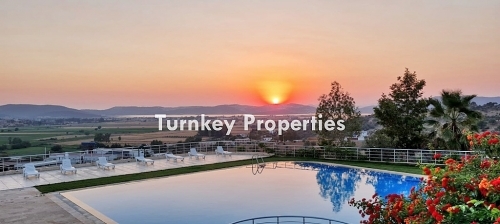 Luxurious 2+1 Duplex Villa with Turkish Bath, Sauna, and Pools for Sale Near Bodrum-Milas Airport