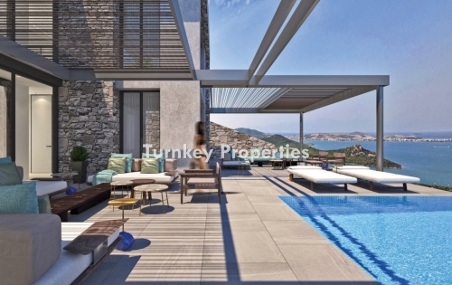 Luxury Villas in Yalikavak with Sea Views - Private Pool and Modern Design