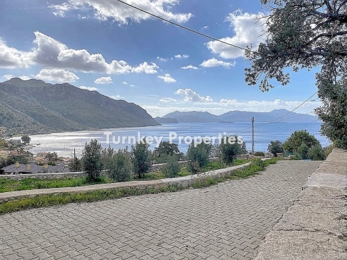720m² Sea View Land for Sale in Marmaris Sogut - Opportunity for Two Villas