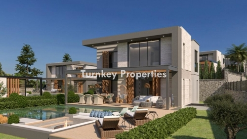 Luxury Villa for Sale in Bodrum Torba - Modern Living Spaces in Nature