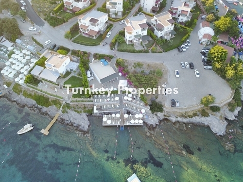 Villa for Sale in Bitez, Aktur with Full Sea View | Unique Location, High Investment Potential