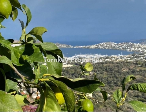 Yatırım Fırsatı ! Yalıkavak'ta Full Marina ve Deniz Manzaralı Bahçe Katı Daire