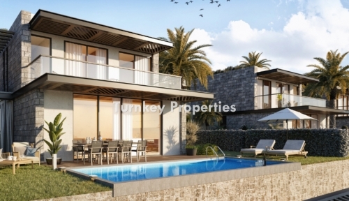 Unique Sea View Luxury Villas for Sale in Gumusluk Bodrum - Private Pool and Life Intertwined with Nature