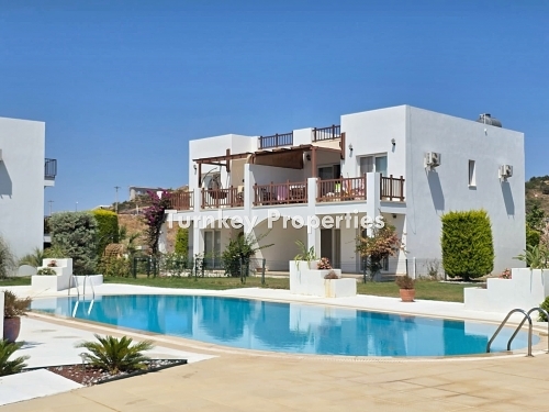 Milas Boğaziçi Golf Life Satılık Bahçe Katı Daire Göl ve Doğa Manzaralı