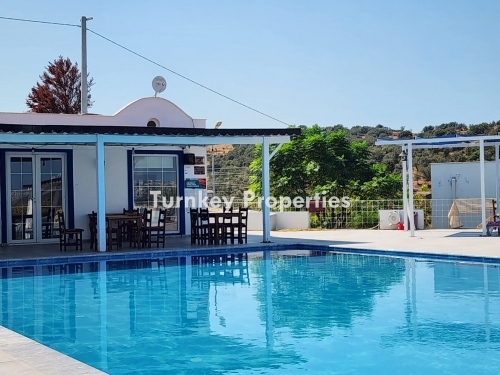 Bodrum, Güvercinlik'te Ortak Havuzlu, Yatırıma Uygun Satılık 1+1 Daire