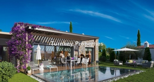 Bodrum Yarımadası Kızılağaç'ta 3 Yatak Odalı, Doğa İle İç İçe Özel Havuzlu Satılık Evler!