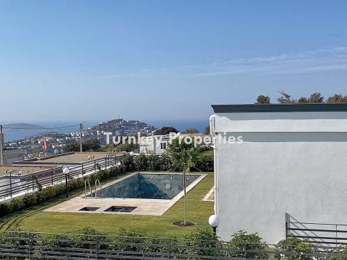 Villa for Sale in Yalikavak | Sea View, Spacious Garden, Private Pool, Private Parking, Underfloor Heating