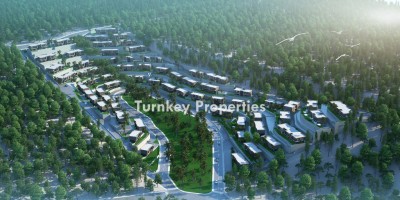 Bodrum Adabükü'nde Havaalanı Yakınında, Mini Golf ve Patipark İmkanlı Lüks Daireler ve Villalar