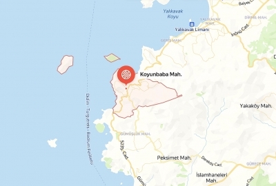 Koyunbaba Neighborhood, located in the Gümüşlük district of Bodrum, Muğla