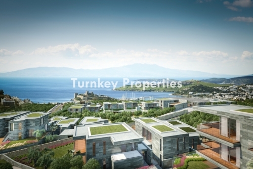 Bodrum Satılık 2+1 Residences | Panoramik Deniz ve Kale Manzaralı Konforlu Yaşam