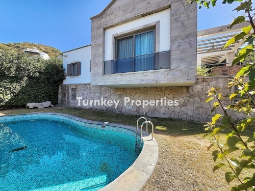 Detached Villa for Sale in Yalikavak | Private Pool, Spacious Garden, Central Location