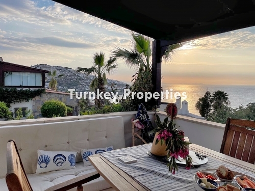 Charming 3-Bedroom Apartment with Stunning Sea and Sunset Views | Yalikavak Seasonal Rental