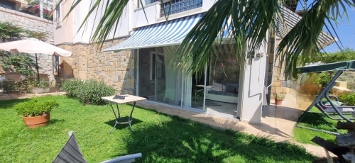 Bitez Lavanta Site Rental Apartment | Furnished Garden Floor with Sea View